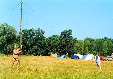 Antenna works. Fiel Day -99.